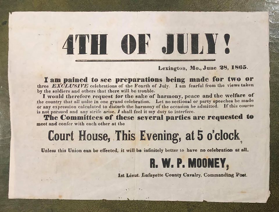 lexington 4th of July 1865